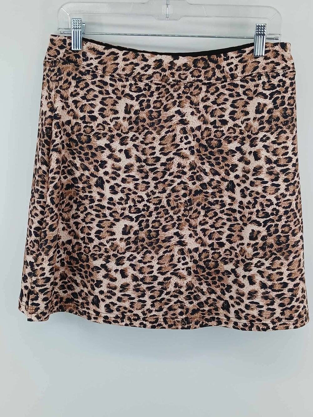 leopard print athletic skort, Ekouaer (XL)